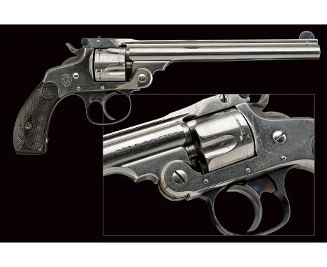 dating: 1875-1890 provenance: USA Round, rifled barrel with rib featuring address and patents until 1889, with foresight, mar