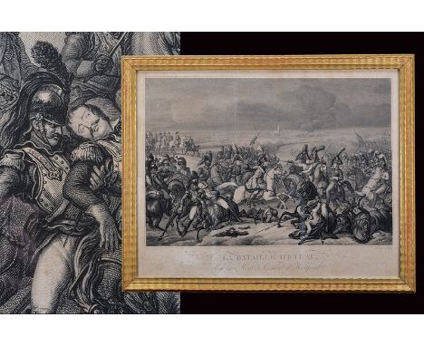 dating: first quarter of the 19th Century provenance: France Fine lithograph with the subtitle "Ou la Mort du General d'Hautp