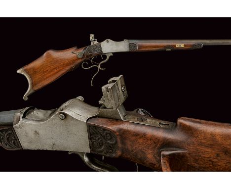 dating: third quarter of the 19th Century provenance: Germany Octagonal, rifled, 9 mm cal. barrel plugged at the base, provid