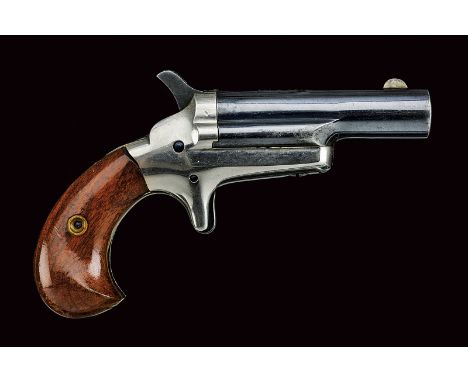 dating: third quarter of the 19th Century provenance: USA Round, rifled, 41 cal. rimfire, with foresight and "COLT" mark, swi