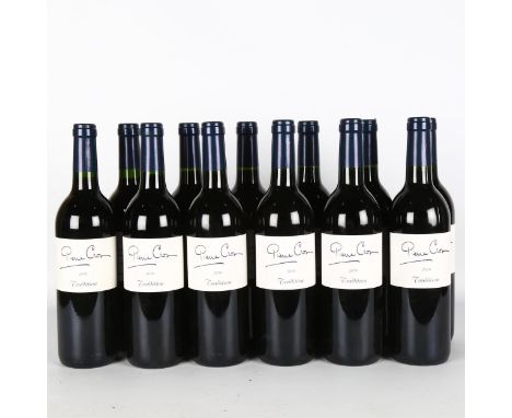 12 bottles of red wine, 2010 Pierre Cros, Tradition, Minervois, Languedoc-RoussillonFrom a local country house cellar, light 