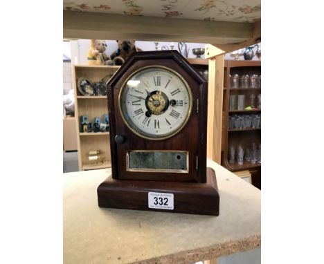 A Seth Thomas mantle clock