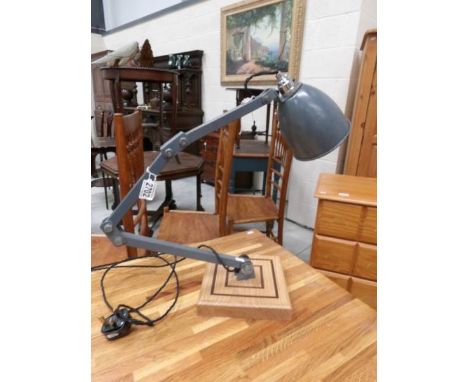 An angle poise lamp.