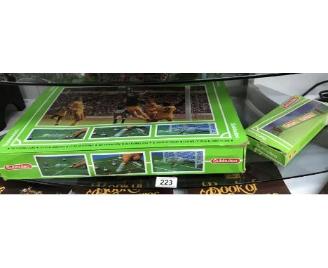 A boxed Subbuteo set etc.