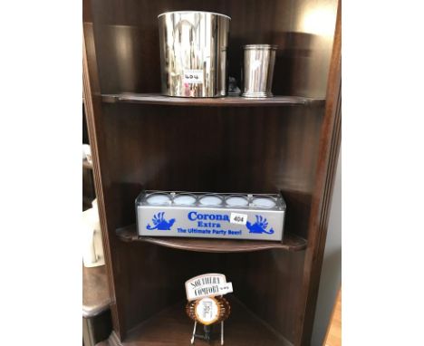 A Southern Comfort optic, a bottle glorifier, bottle lighting display etc.,