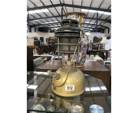 A Tilley pressure storm lantern