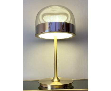 TABLE LAMP, 1950's Italian style, domed top design, 47cm H. 