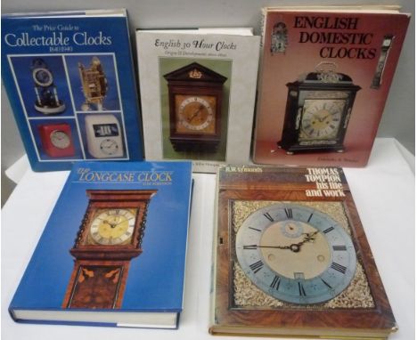 ROBINSON TOM. &nbsp;The Longcase Clock. Illus. Quarto. Orig. blue cloth in d.w. 1995; also 4 other illus. quarto vols. in d.w