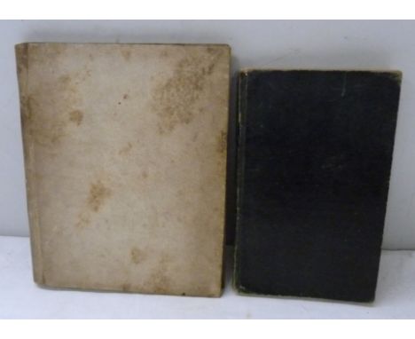 COWBURN ELIZABETH. &nbsp;Journal of a Tour to Scotland. Detailed manuscript account with sketches, tipped in engravings, deta