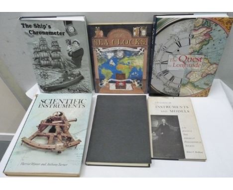 WHITNEY M. E. &nbsp;The Ship's Chronometer. Illus. Quarto. Orig. pict. cloth gilt in d.w. Ohio, 1991; also The Peabody Museum