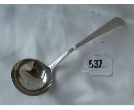 Georgian oe pattern sauce ladle Lon 1782 by RC  40g  