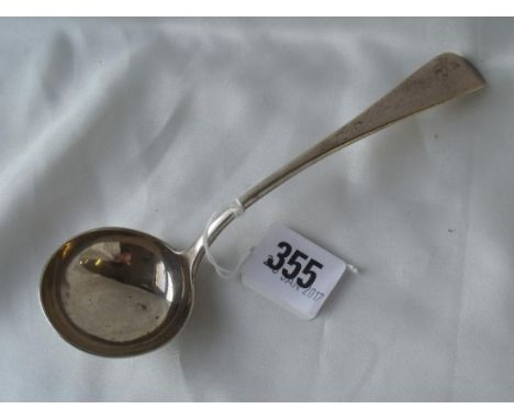 Victorian oe pattern sauce ladle Lon 1891  by R & S  40g        