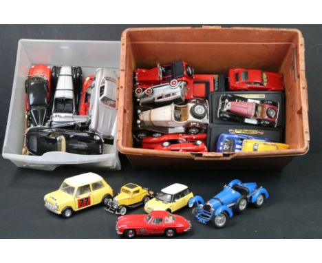 30 Diecast models of varying scales to include Franklin Mint, Burago, Revell, Anso and Road Signature examples, featuring Fra