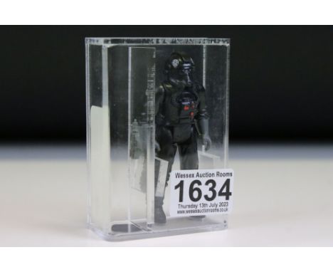 Star Wars - Graded original Kenner 1982 Tie Fighter Pilot figure, AFA Graded U85 NM+ 
