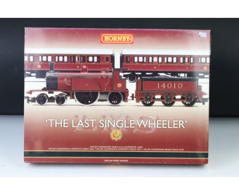 Boxed ltd edn Hornby OO gauge R2806 The Last Single Wheeler Train Pack, complete with certificate 