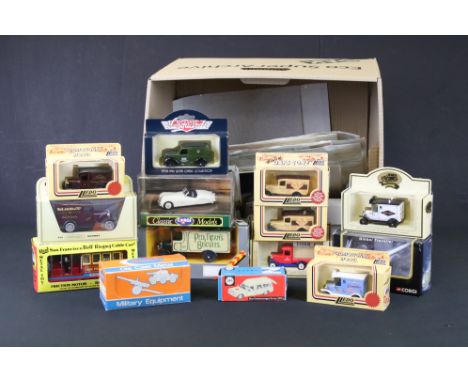 28 boxed diecast models to include Corgi, Crescent, Matchbox and Siku examples, featuring Crescent 1250 25 PDR Light Artiller