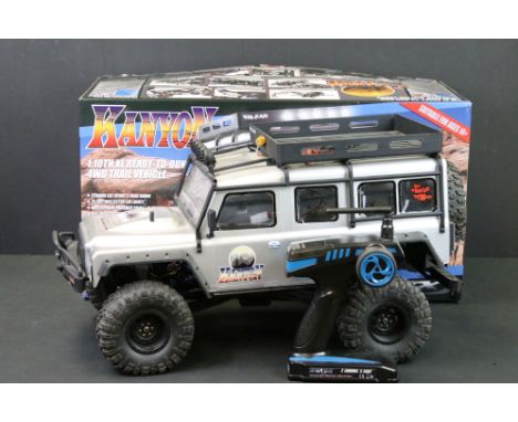 Boxed Kanyon 1:10th XL Ready-To-Run 4WD R/C Trail Vehicle, no. FTX5563, with Pulse 2 channel hand controller (lacking battery