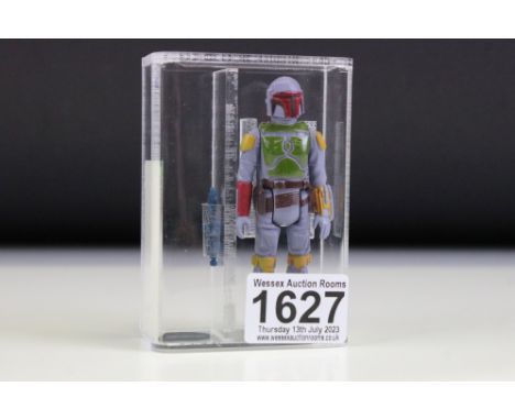 Star Wars - Graded original Kenner 1979 Boba Fett figure, AFA Graded 85 NM+ 