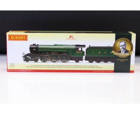 Boxed ltd Hornby OO gauge R3437 'Sir Nigel Gresley' LNER Class A3 Firdaussi 2503 locomotive 