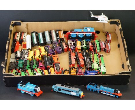 Around 50 ERTL Thomas the Tank Engine &amp; Friends diecast models, play worn 