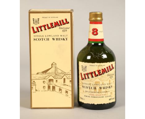 Littlemill, single lowland malt Scotch whisky,&nbsp; with carton ,70 cl, 40% vol 