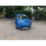 Renault Zoe Dynamique Nav ZE 40 automatic 5 door hatchback Electric Reg no CX69 YXO DoR. 30.09.19