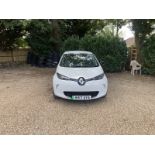Renault Zoe DYN Nav rapid charge A 5 door hatchback Electric Reg no HV17 UYA DoR. 30.03.17 Mileage