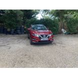Nissan Qashqai N-Connecta Dci 5 door hatchback 1461cc. Diesel Reg no PX68 OTN DoR. 14.09.18
