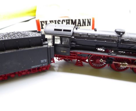 Fleischmann H0 4115 steam locomotive BR 89 DR (DDR), in original box,