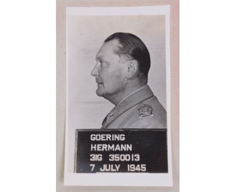 Historically Important Archive of Signatures and Photographs of Nuremberg War Trials Interest, Collected by a US Intelligence