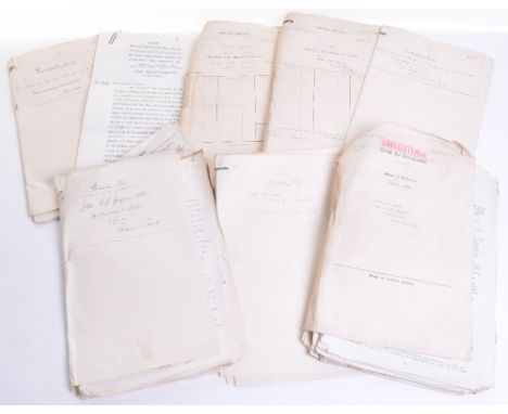 Archive of Correspondence Retained by Major G Scovell of HQ Northern Command York 1915-1916, interesting archive which provid