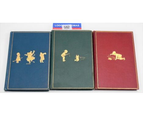 BOOKS - MILNE A.A. 'Winnie The Pooh' First published 1926,  Pbl Methuen & Co. Ltd. 36 Essex Street, London W.C. together with