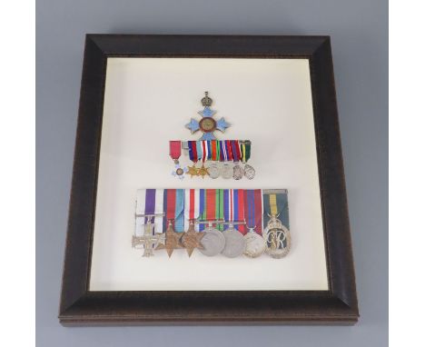 A WWII Military Cross group of seven to Major Leonard Elliot Dickson, CBE, MC, Glasgow Highlanders Light Infantry, awarded th