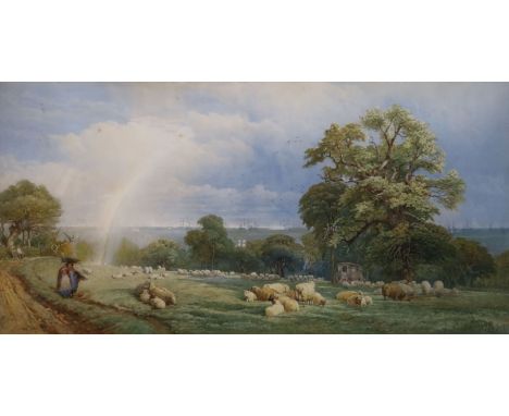 Edward Duncan (1803-1882)watercolourView of Spithead from the Isle of Wight Exhibited Old Watercolour Society 1857 No.169, co