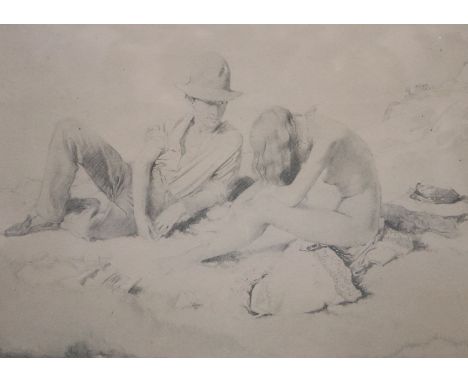 Sir William Orpen (1878-1931)lithographThe Draughtsman and his Modelsigned and dated 1910 in the plate13 x 16.25in.
