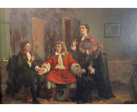 English School (19th century)oil on canvas'The Patient'35 x 25in.CONDITION: Relined 20 - 30 years ago or more, canvas remains