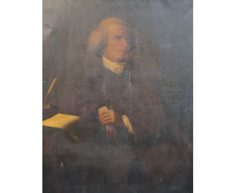 George G. Fish (American 1822-1906) after John Singleton Copley (American 1738-1815)oil on canvasPortrait of Timothy Folger50