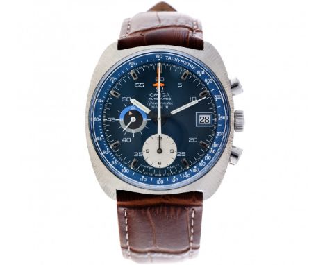 Omega Speedmaster Mark III 176.007 - Men's watch - ca. 1970 case: steel - strap: leather - automatic - date, chronograph, tac