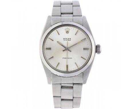 Rolex Oyster Precision 6426 - Men's watch - ca. 1973 case: steel - bracelet: steel - manual winding - 2 (good) - diameter: 34
