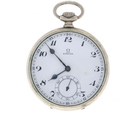 Omega - Pocket Watch - ca. 1937 case: steel - manual winding - the movement is in good working order - 2 (good) - diameter: 4