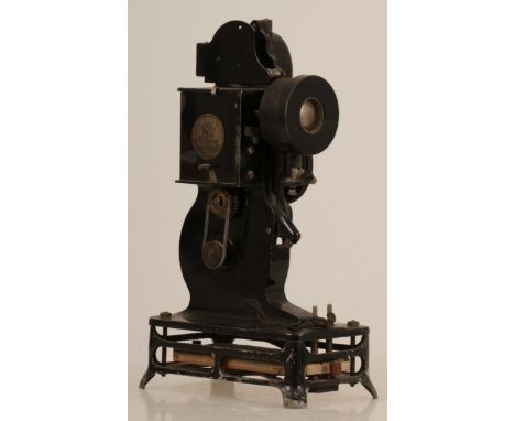 An old Pathé Baby film- (/movie-) projector, France, ca. 1920. This is an amateur projector, introduced in 1922 by Pathé Frèr