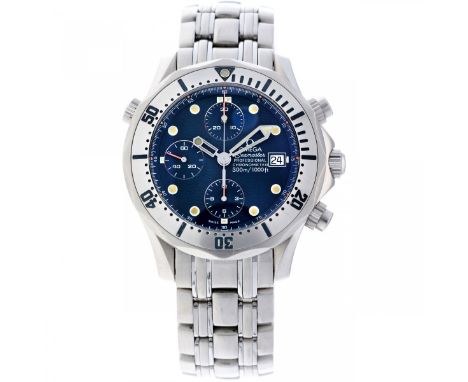 Omega Seamaster Professional Chronograph - Men's watch - ca. 2000 case: steel - bracelet: steel - automatic - date, chronogra