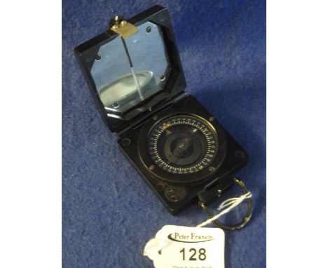 British Military 'The Gramophone Company Limited of London Compass Magnetic Marching Mark I' with crow's foot arrowhead no. B