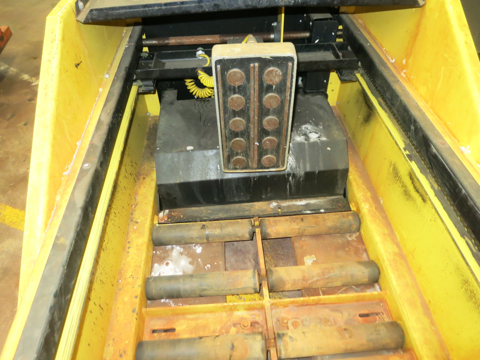 MTC battery changer, model ABP24M24, s/n 1257149, mounted on Barrett