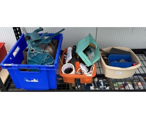 3 Boxes of assorted tools