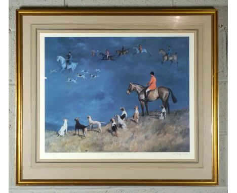 Leesa Sandys-Lumsdaine,Echoes from the Past, limited edition print 197 of 300, 52x64cm; together with another print by Mary W