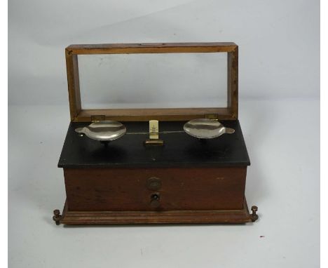 Assorted objects, including a model of a Tractor, a set of scales and related.&nbsp;