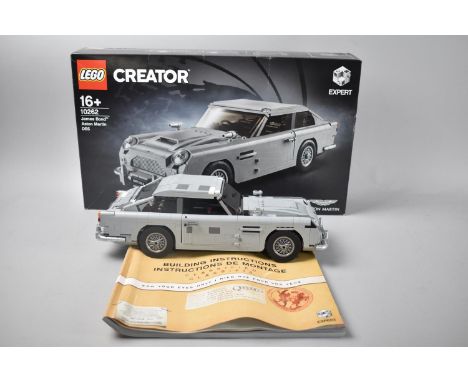 A Lego Creator Built Kit, 10262 James Bond Aston Martin DB5 (Unchecked and Pieces Not Counted) 