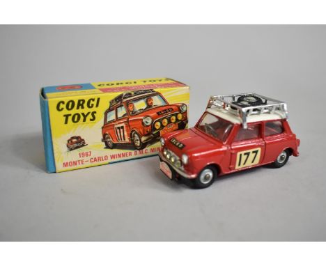 A Boxed Corgi Toys Monte Carlo DMC Mini Cooper S No 339 