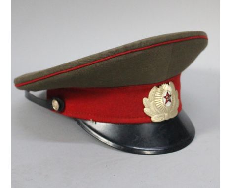 A Vintage Russian Military Cap 